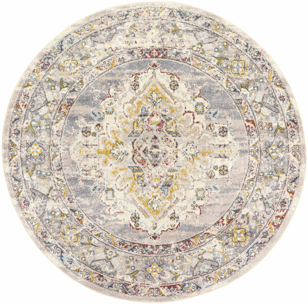 Hauteloom Newkirk NEWK Taupe Machine Made Polypropylene Rug