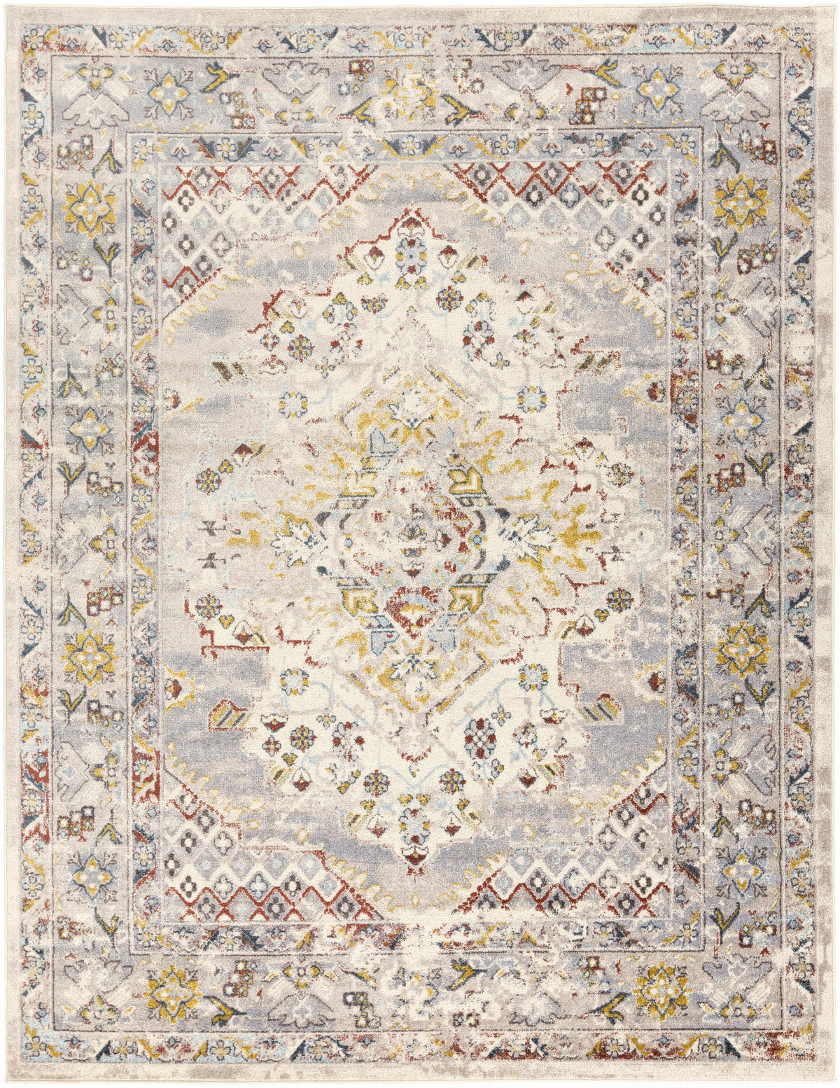 Hauteloom Newkirk NEWK Taupe Machine Made Polypropylene Rug