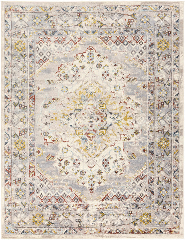Hauteloom Newkirk NEWK Taupe Machine Made Polypropylene Rug