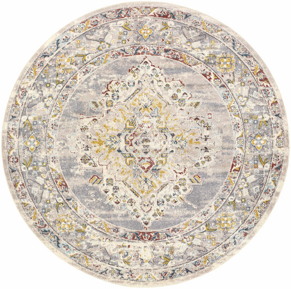 Hauteloom Newkirk NEWK Taupe Machine Made Polypropylene Rug