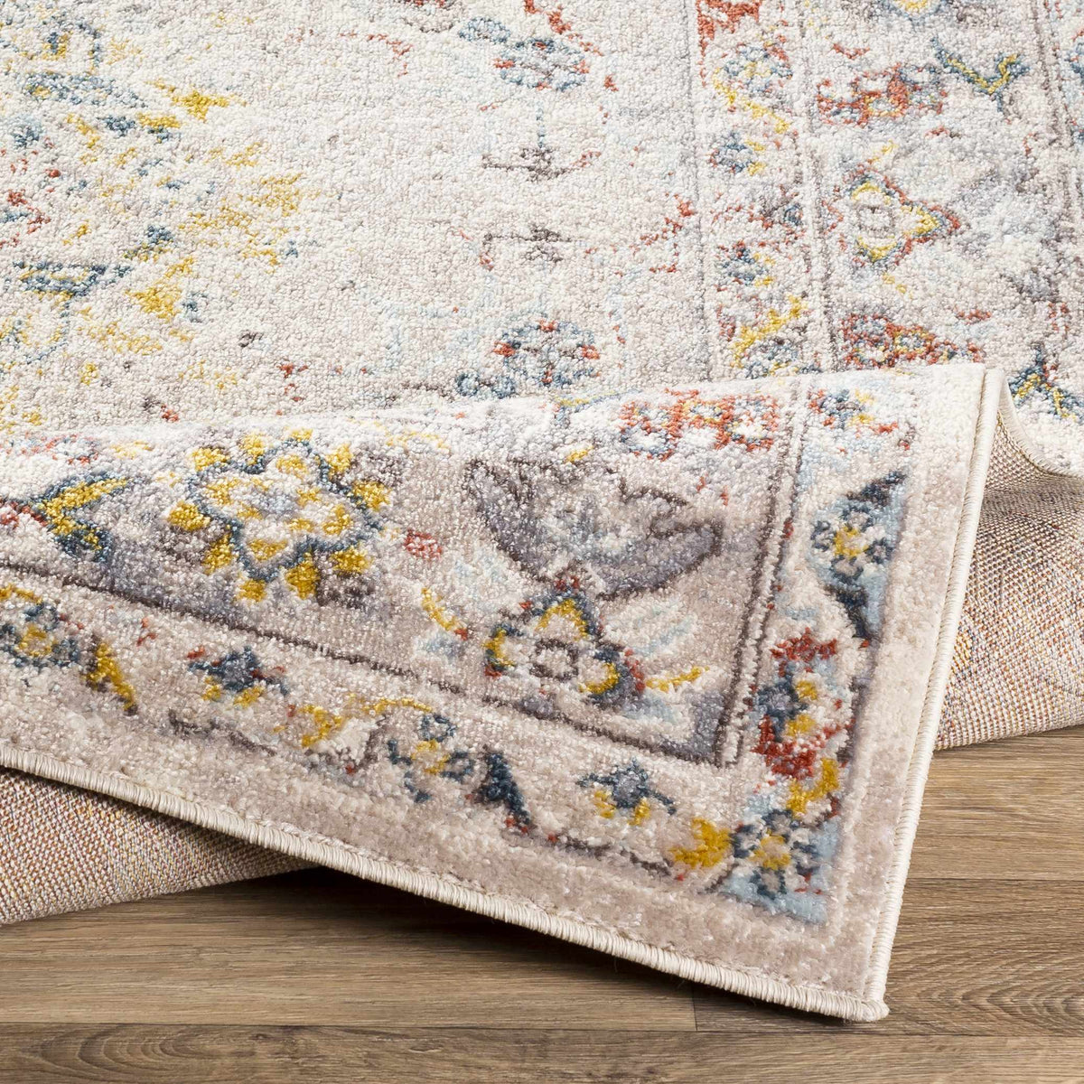 Hauteloom Newkirk NEWK Taupe Machine Made Polypropylene Rug