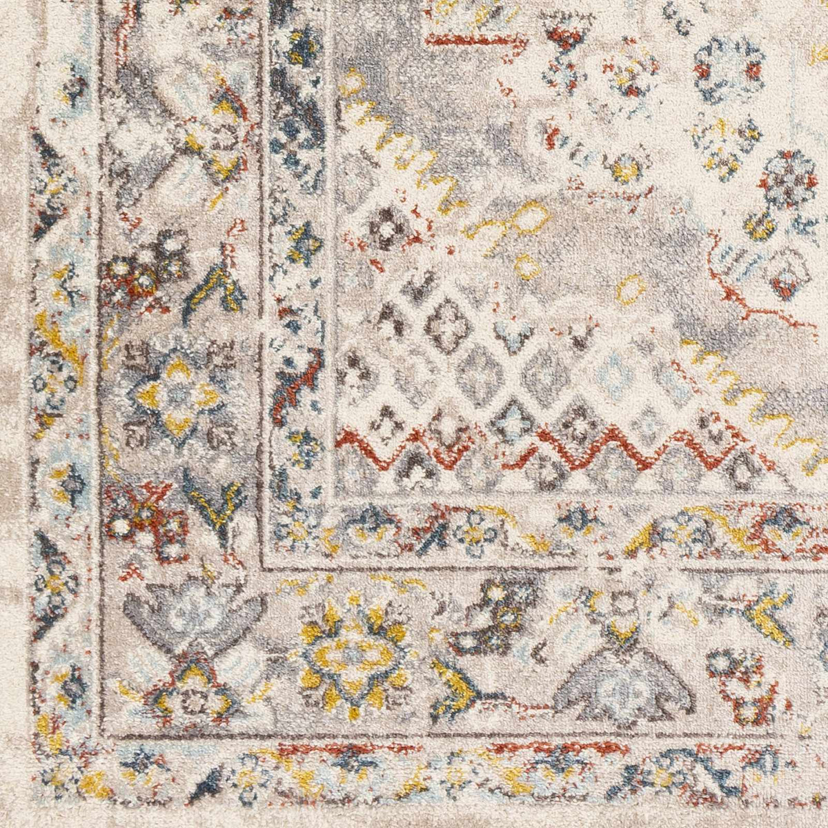 Hauteloom Newkirk NEWK Taupe Machine Made Polypropylene Rug