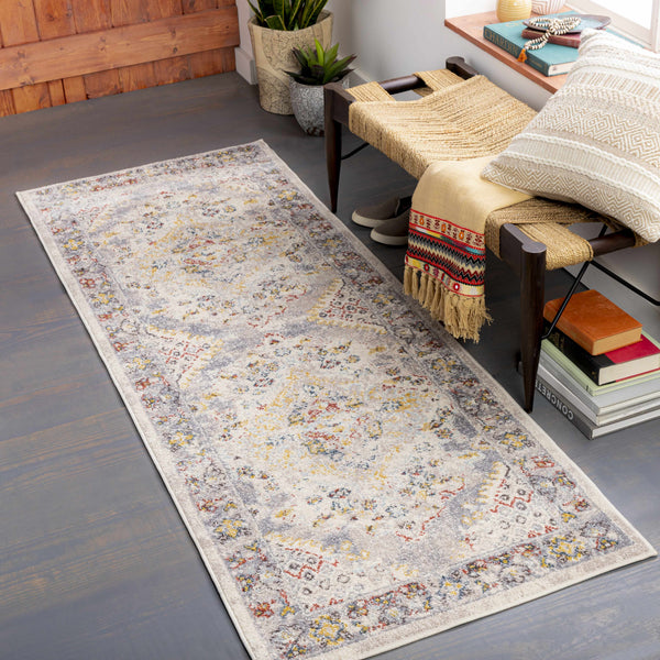 Hauteloom Newkirk NEWK Taupe Machine Made Polypropylene Rug