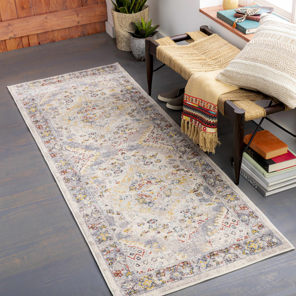Hauteloom Newkirk NEWK Taupe Machine Made Polypropylene Rug