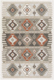 Hauteloom Newsoms NEWSO Silver Gray Machine Made Polypropylene Rug
