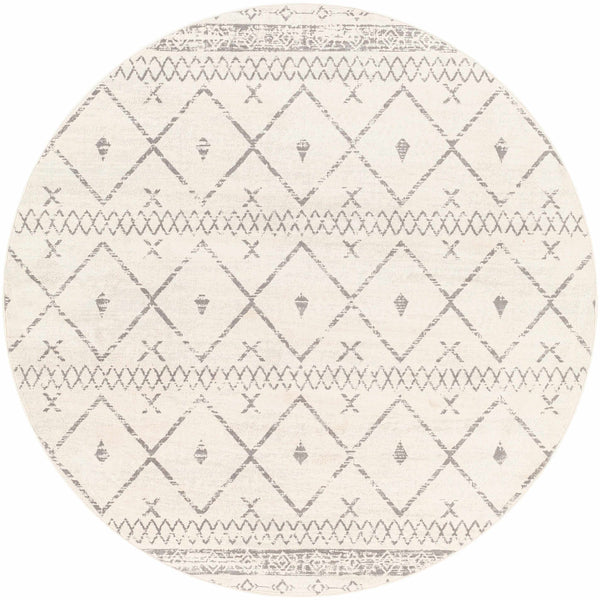 Hauteloom Newville NEWV White Machine Made Polypropylene Rug