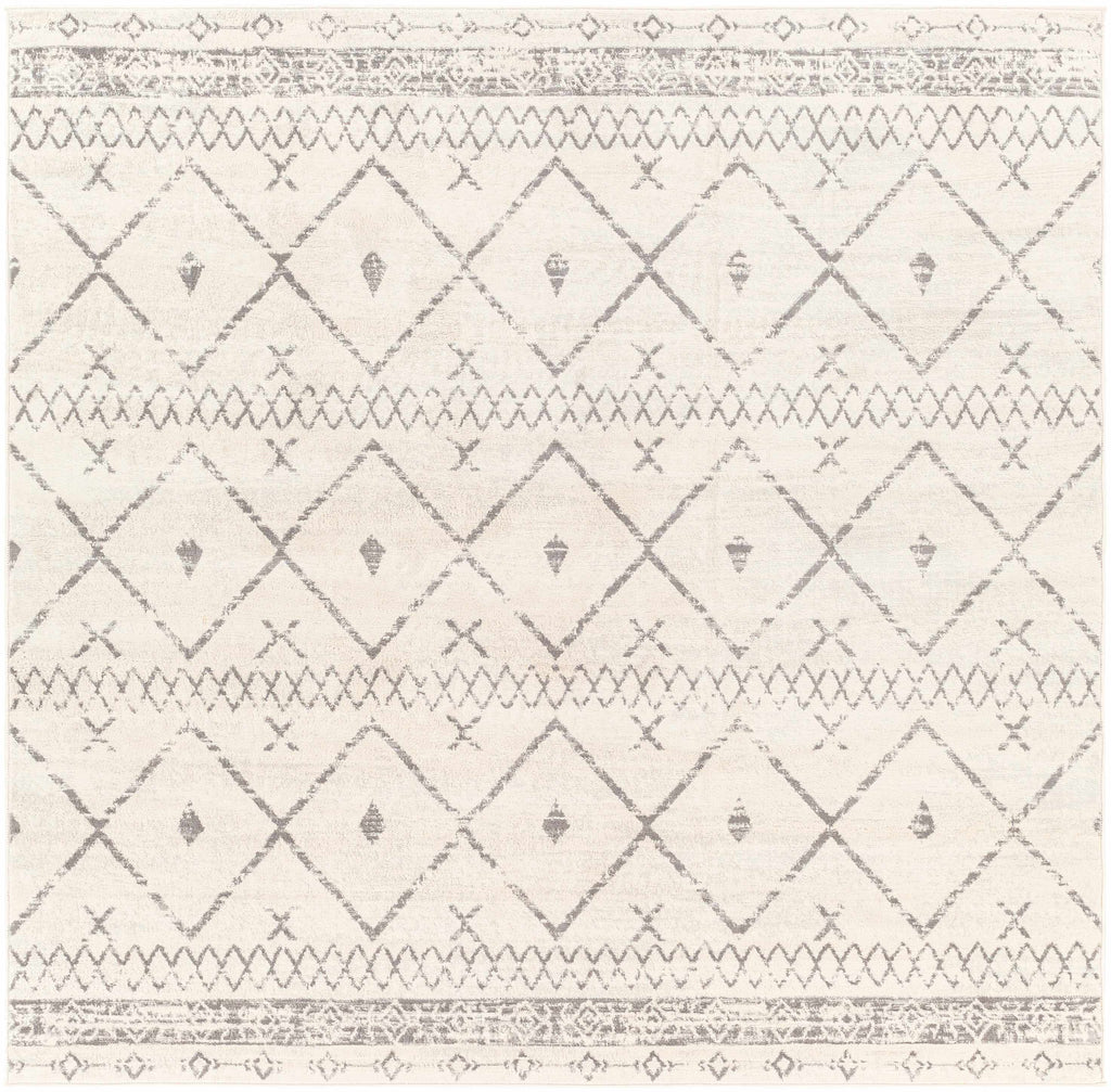 Hauteloom Newville NEWV White Machine Made Polypropylene Rug