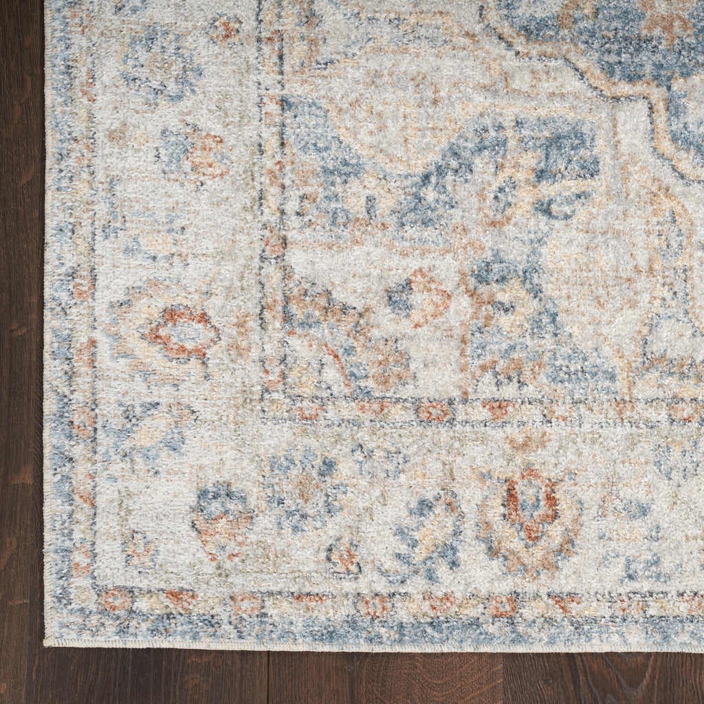nourison astra machine washable asw12 denim multicolor rug