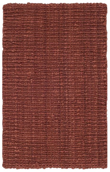 safavieh clearance natural fiber solid nf447c rust rug