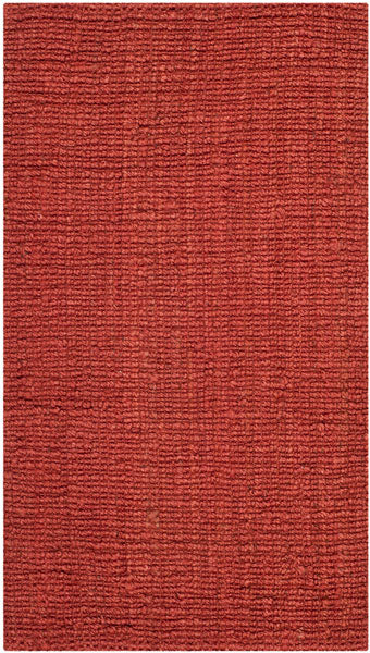 safavieh clearance natural fiber solid nf447c rust rug