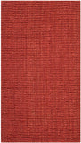safavieh clearance natural fiber solid nf447c rust rug