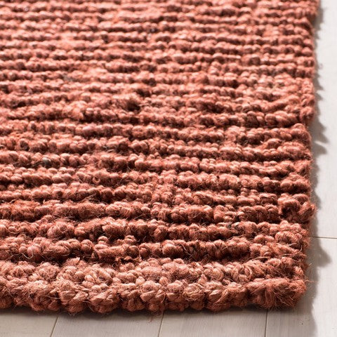 safavieh clearance natural fiber solid nf447c rust rug
