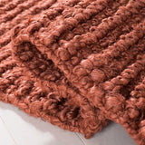 safavieh clearance natural fiber solid nf447c rust rug