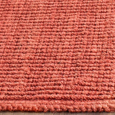 safavieh clearance natural fiber solid nf447c rust rug