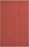 safavieh clearance natural fiber solid nf447c rust rug