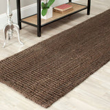 safavieh clearance natural fiber solid nf447d brown rug