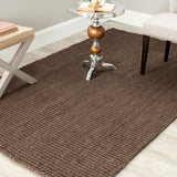 safavieh clearance natural fiber solid nf447d brown rug