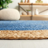 safavieh clearance natural fiber nf801d royal blue rug