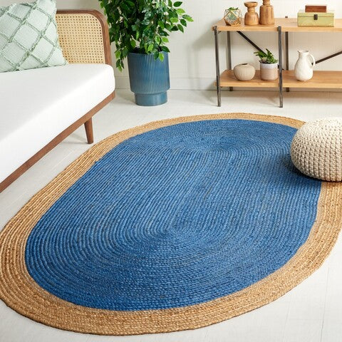 safavieh clearance natural fiber nf801d royal blue rug
