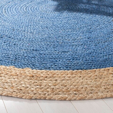 safavieh clearance natural fiber nf801d royal blue rug