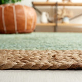 safavieh clearance natural fiber nf801e teal rug