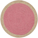 safavieh clearance natural fiber nf801p pink rug