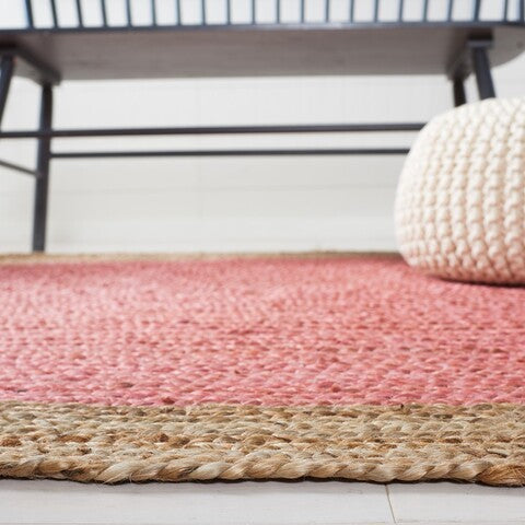 safavieh clearance natural fiber nf801p pink rug