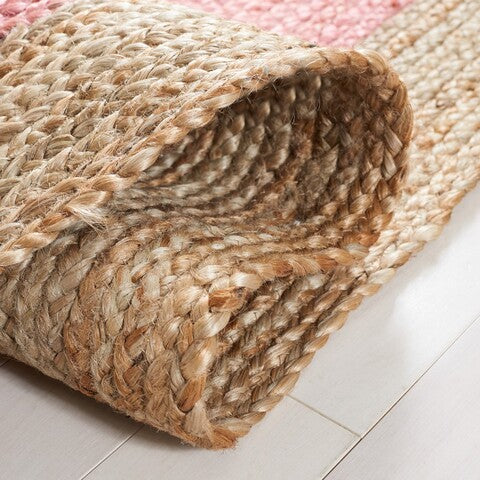 safavieh clearance natural fiber nf801p pink rug