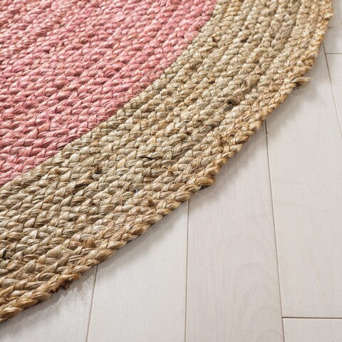 safavieh clearance natural fiber nf801p pink rug