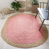 safavieh clearance natural fiber nf801p pink rug