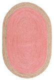 safavieh clearance natural fiber nf801p pink rug