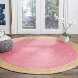 safavieh clearance natural fiber nf801p pink rug