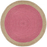 safavieh clearance natural fiber nf801p pink rug