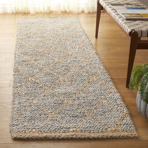 safavieh clearance natural fiber nfb475g grey rug