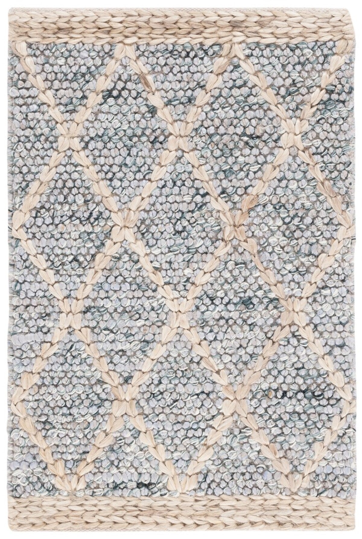safavieh clearance natural fiber nfb475m light blue rug