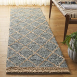 safavieh clearance natural fiber nfb475m light blue rug