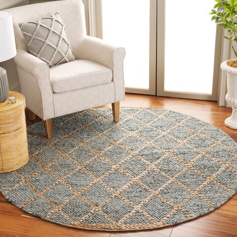 safavieh clearance natural fiber nfb475m light blue rug