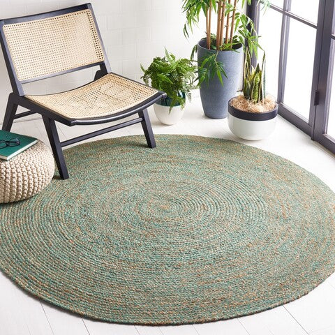 safavieh clearance natural fiber nfb950y green rug