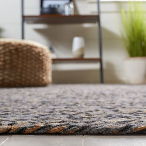 safavieh clearance natural fiber nfb950z black rug