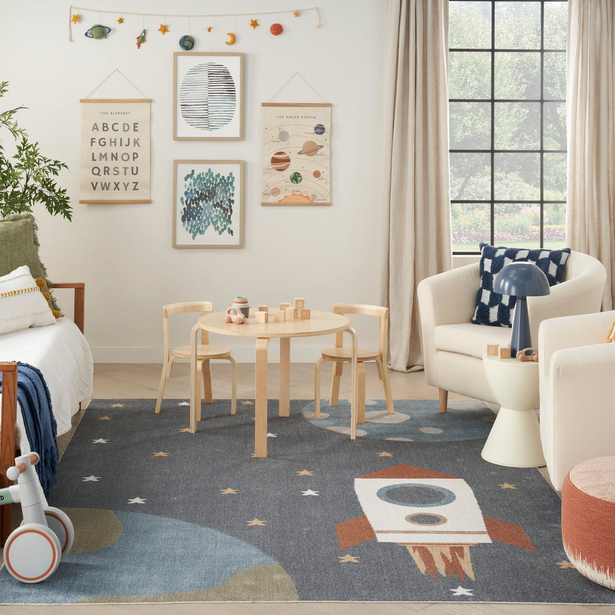 nourison astra machine washable asw06 sky blue rug