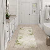 nourison astra machine washable asw14 beige green rug