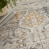 nourison lynx lnx02 ivory taupe rug