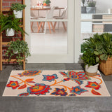 nourison aloha alh31 multicolor rug