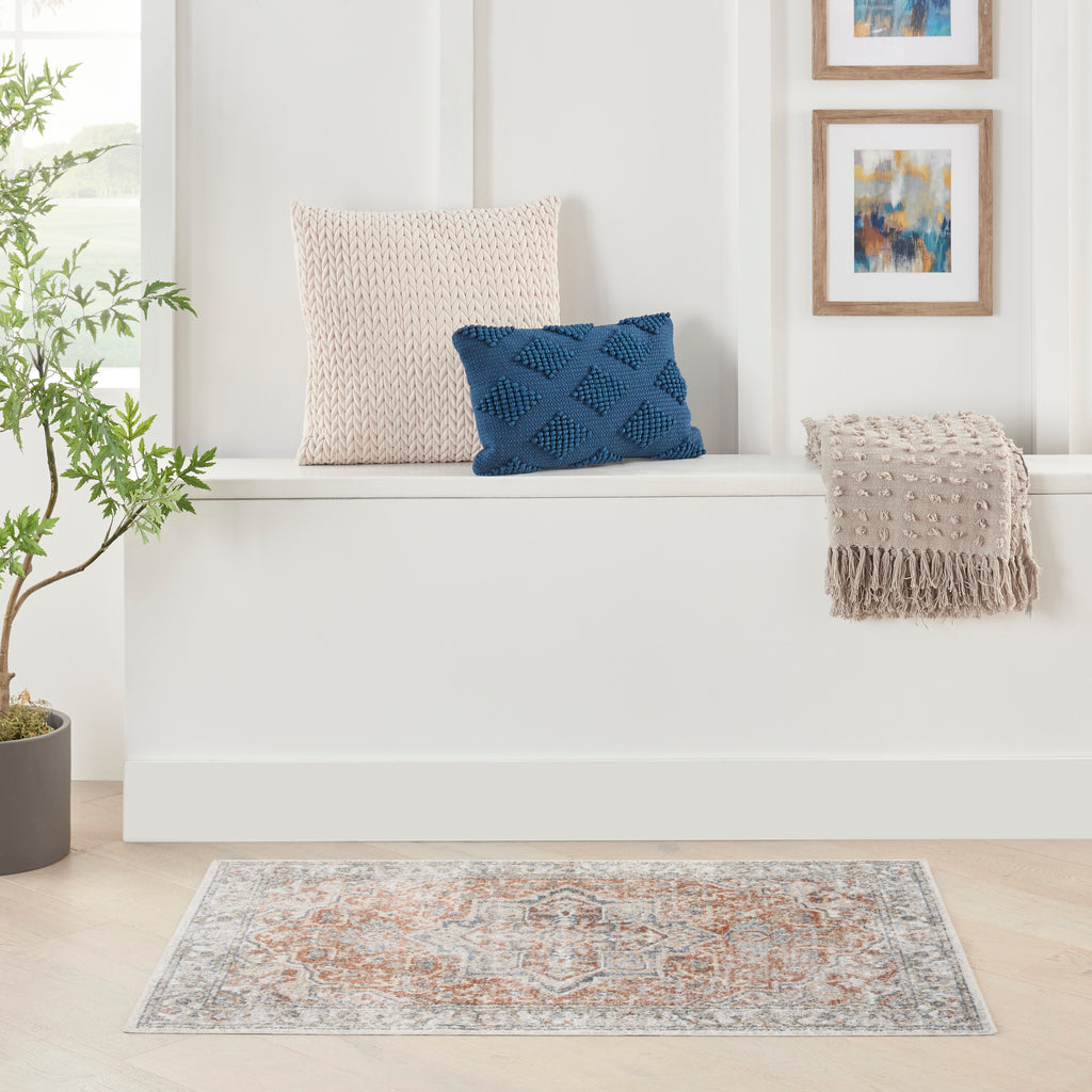 nourison astra machine washable asw12 gold multicolor rug