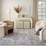 nourison allur alr03 light blue rug