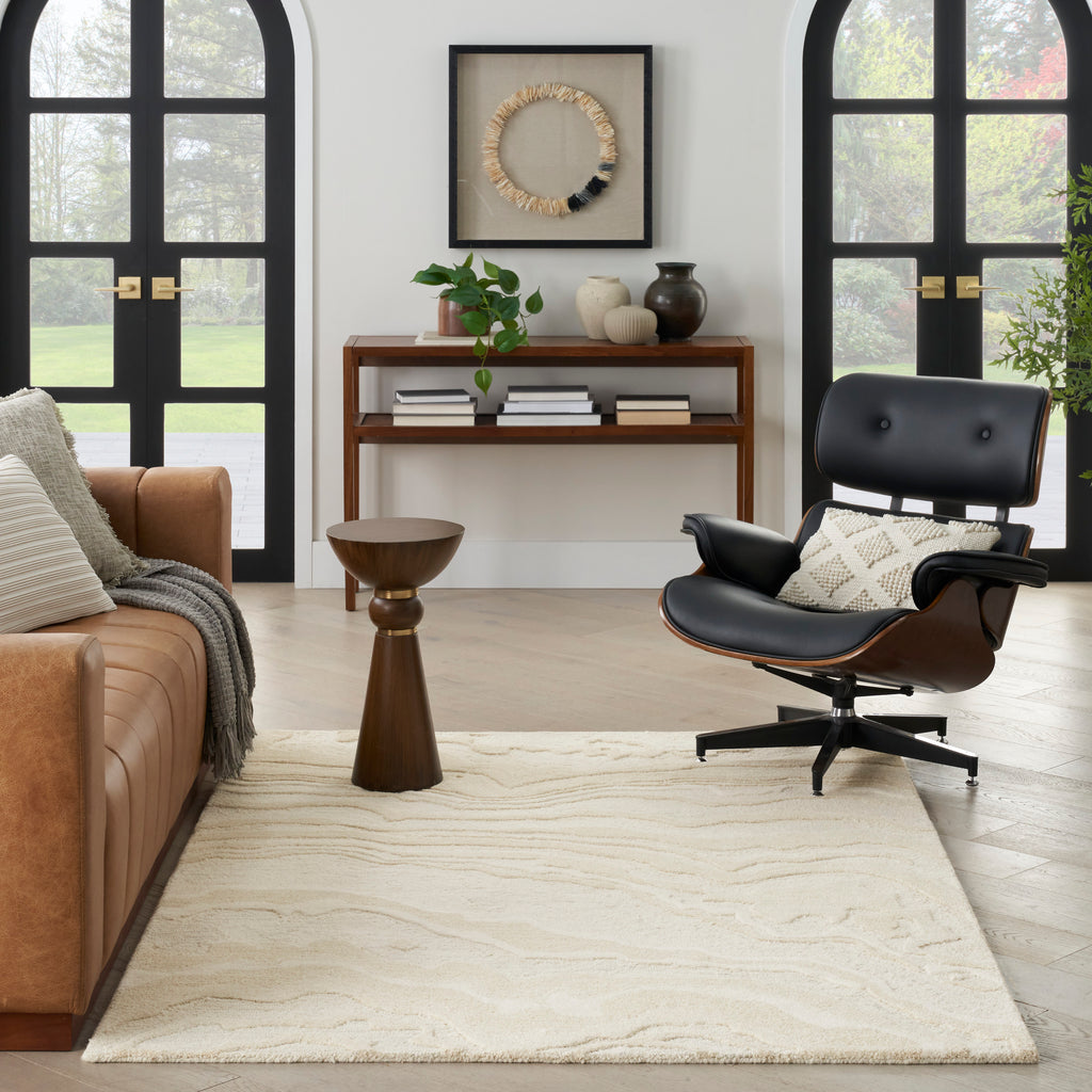 nourison graceful gru01 ivory rug