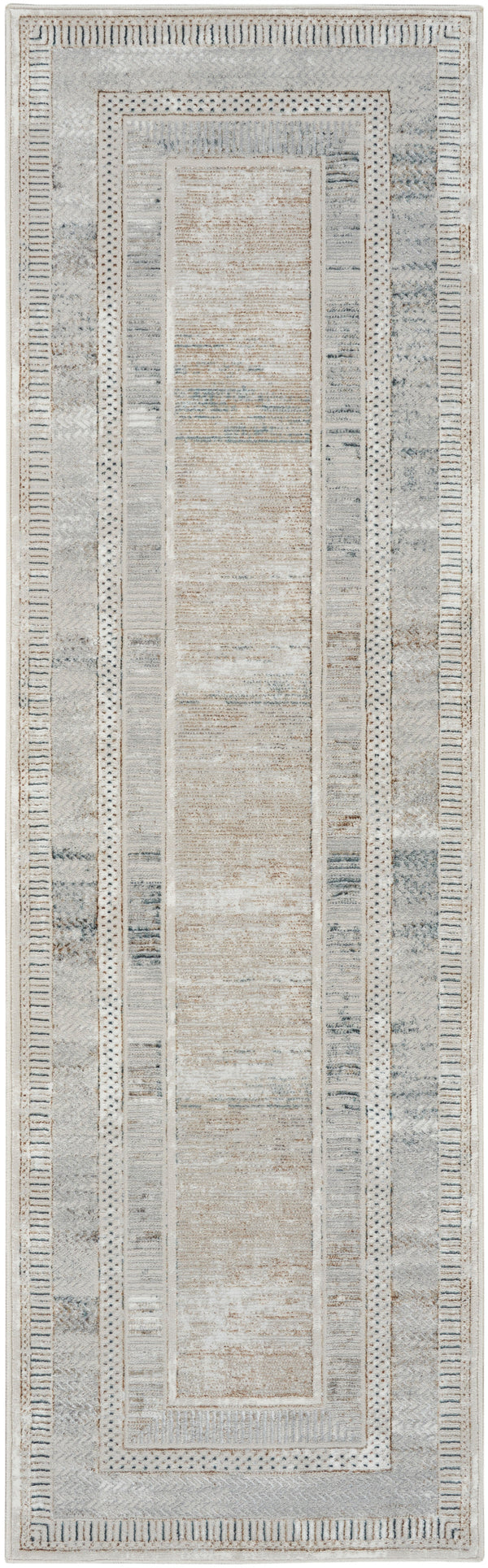 nourison glitz glz07 ivory multicolor rug