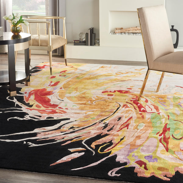 nourison prismatic prs21 multicolor rug