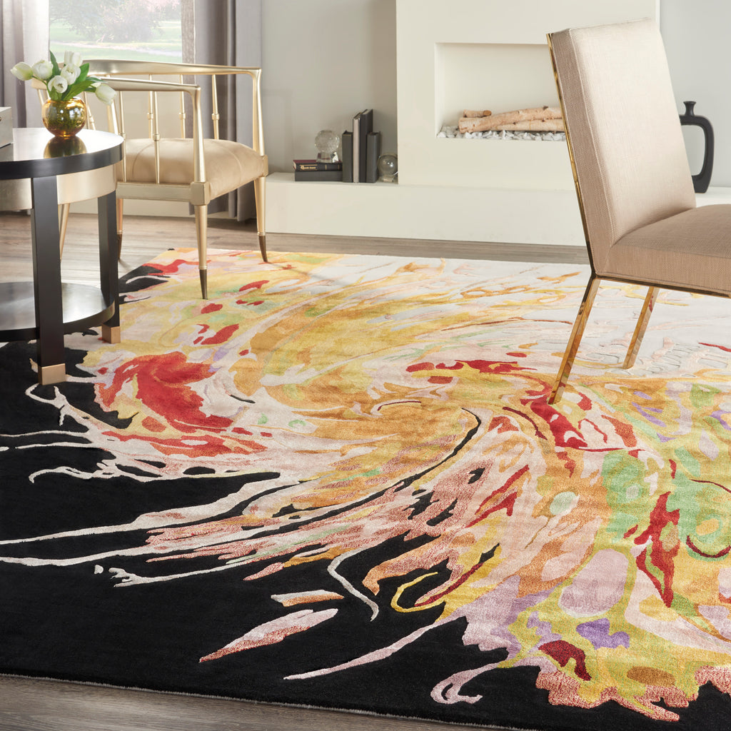 nourison prismatic prs21 multicolor rug
