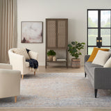 nourison elegant heirlooms elh01 grey gold rug